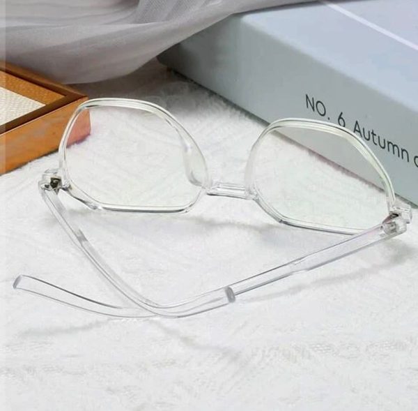 Elegant Uv Protectant Sunglasses Transparent Sunglasses– Stylish