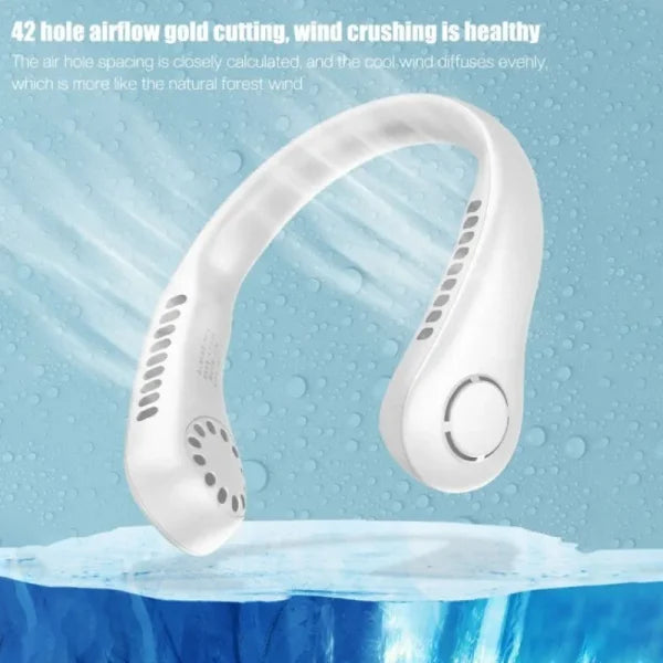Portable Rechargeable Fan Bladeless Neck Fan